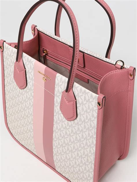 tote michael kors pink purse|Michael Kors pink suitcase.